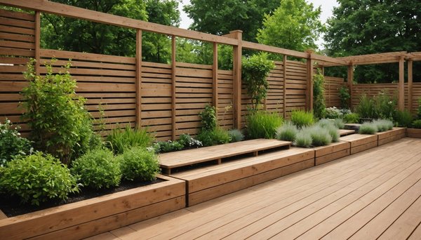 aménager une terrasse en bois durable pour valoriser votre jardin